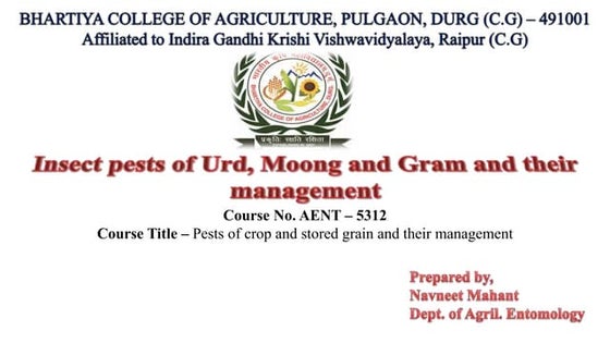 IPM:- Integrated Pest Management | PPTX