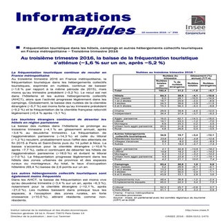 Insee tourisme 2016 t3