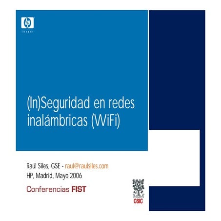 Inseguridad en Redes Wireless