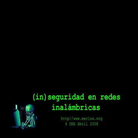 Inseguridad Redes Inalambricas