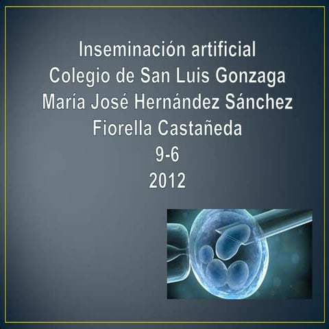 Inseminacion artificial