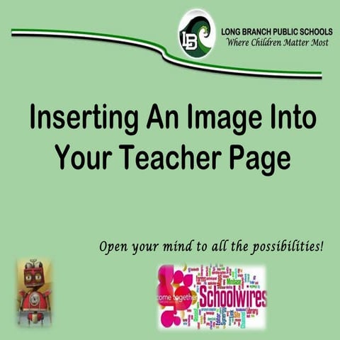 Inserting an image