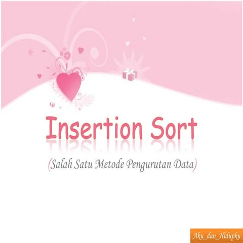 Insertion sort | PPT