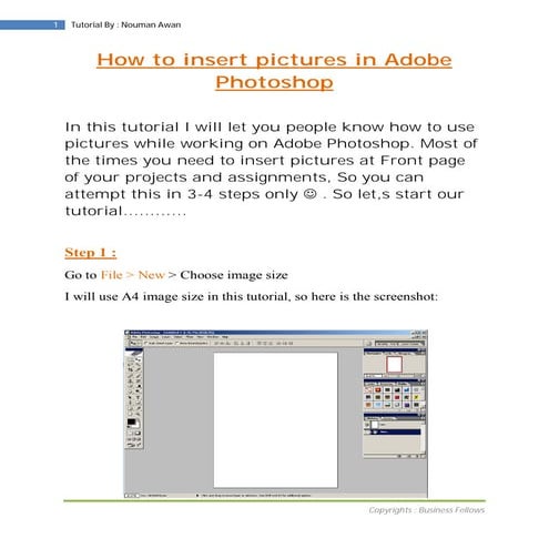 Insert pictures in adobe photoshop ( business fellows )