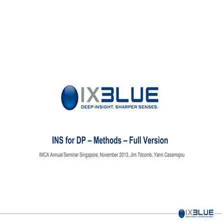 Ins for dp methods   full