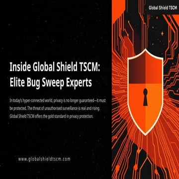 Inside the World of Bug Sweeps with Global Shield TSCM | PPTX