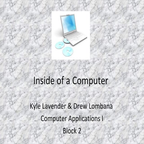 Inside of a computer