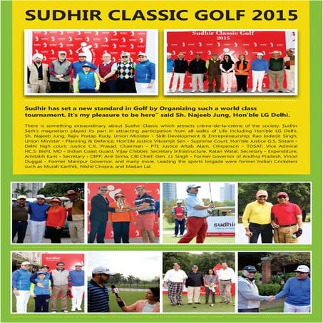 Sudhir Classic Golf 2015 - Ritika Gupta