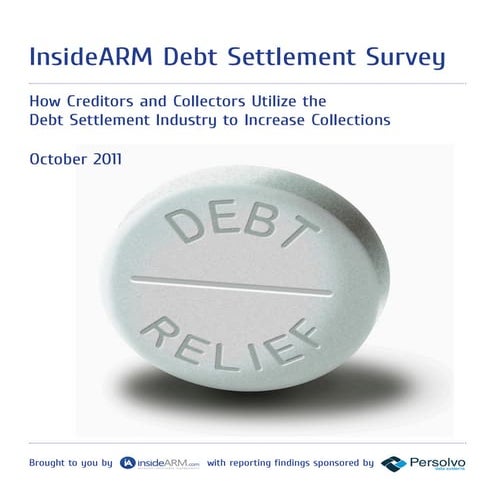 InsideARM Debt Settlement Survey and White Paper