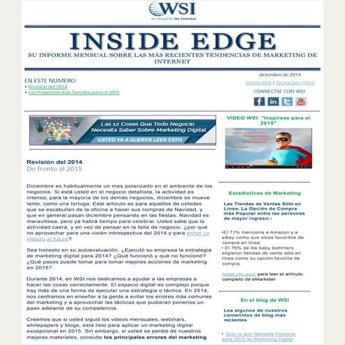 Inside edge diciembre
