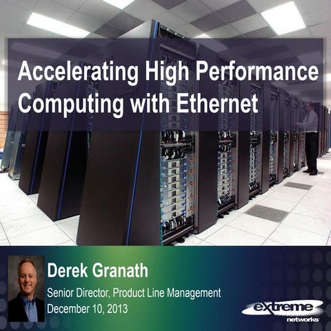 Accelerating HPC with Ethernet