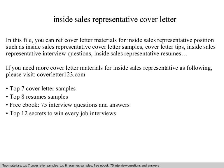insidesalesrepresentativecoverletter 140830102604 phpapp01 thumbnail 4 jpg cb 1409394391 sales representative cover letter