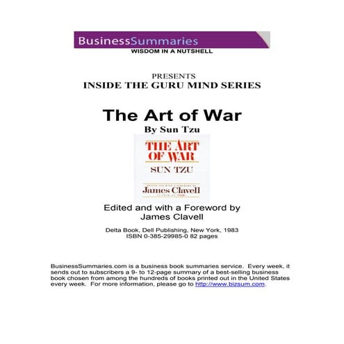 Inside thegurumind suntzu