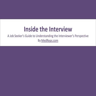 Inside the interview: A Job Seeker'...