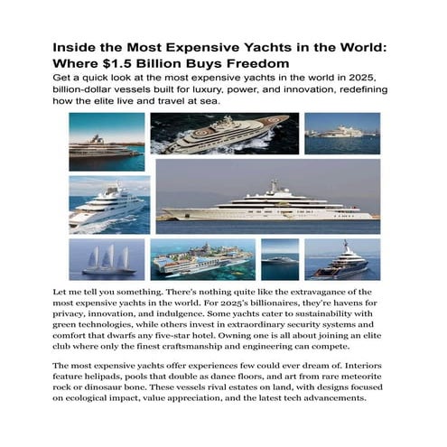Inside the Most Expensive Yachts in the World_ Where $1.pdf