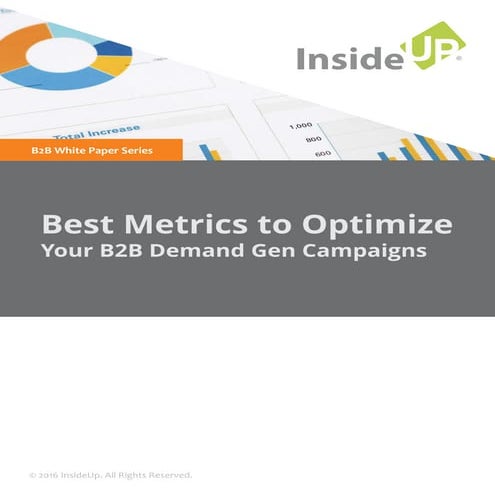 Best Metrics to Optimize B2B Demand Gen