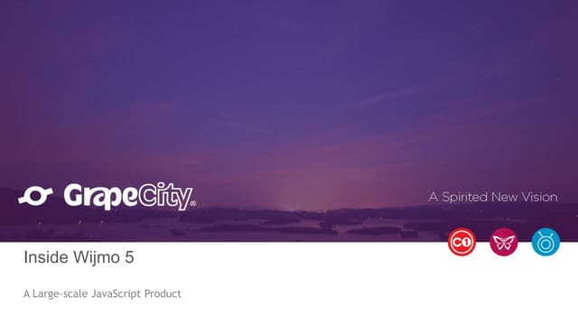 Inside Wijmo 5, a Large-scale JavaScript Product