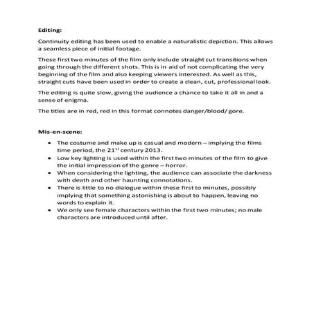Skyfall Opening Sequence Textual Analysis | PPTX