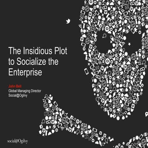 The Insidious Plot to Socialize the Enterprise