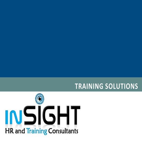Insight   training solutions