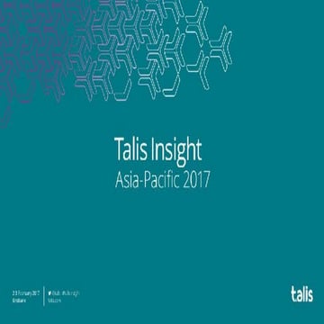 Insight Asia-Pacific 2017: Talis Keynote