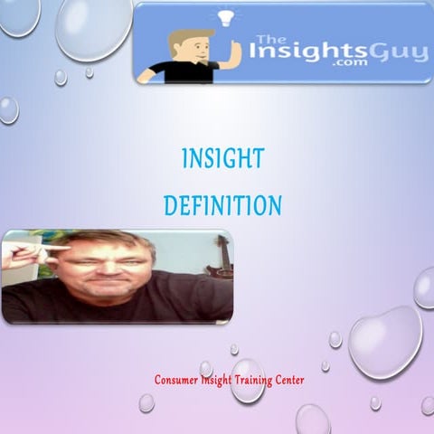Insight Definition
