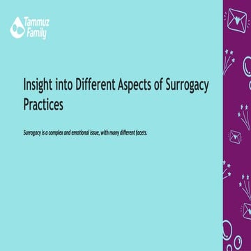 Surrogacy ppt | PPTX