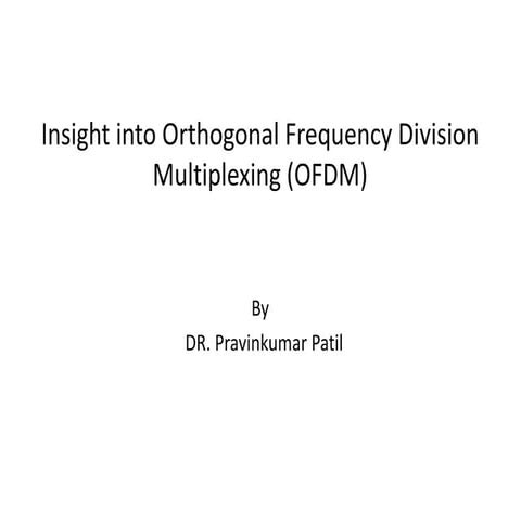 Insight into OFDM.ppt