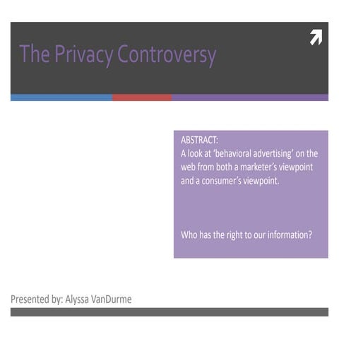 Privacy Controversy