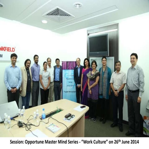 Insights HR Mastermind Series Pune - Work Culture