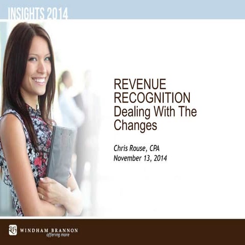 Revenue Recognition - Chris Rouse