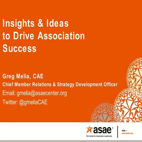 Insights and ideas to drive association success