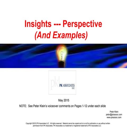 Learn How to Gain Insights and Perspective from Think to Win co-author Peter ...