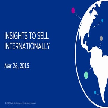 Global Insights and Guidance to Selling Internationally
