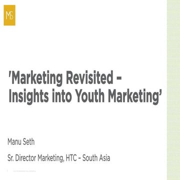 Insights into Youth Marketing 