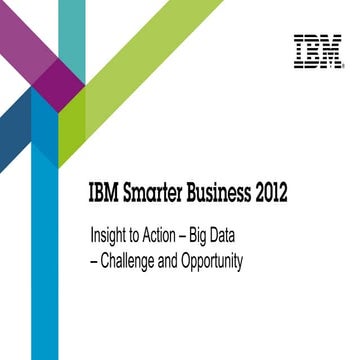 Konceptuelt overblik over Big Data, Flemming Bagger, IBM