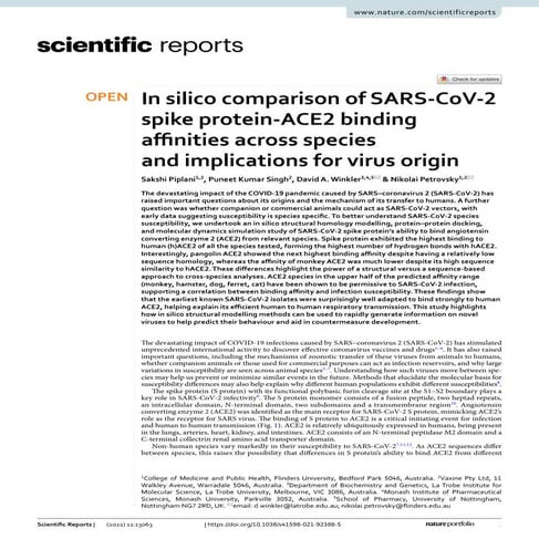 In Silico Design and Molecular Analysis of Peptide Aptamers Targeting ...