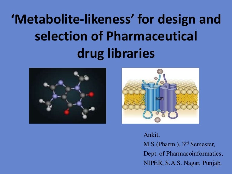Metabolite Likeness for selection of pharmaceutical drug libraries