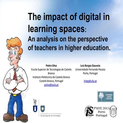 The impact of digital in learning spaces