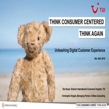 Presentation: Insites consulting + TUI