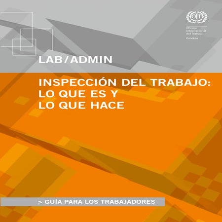 Inspeccion del trabajo  