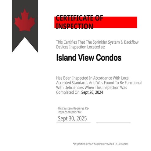 Inspection Certificate Template whooooo.pptx