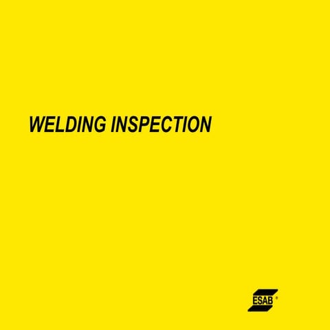 03_WELDING INSPECTION_Introduction | PPT