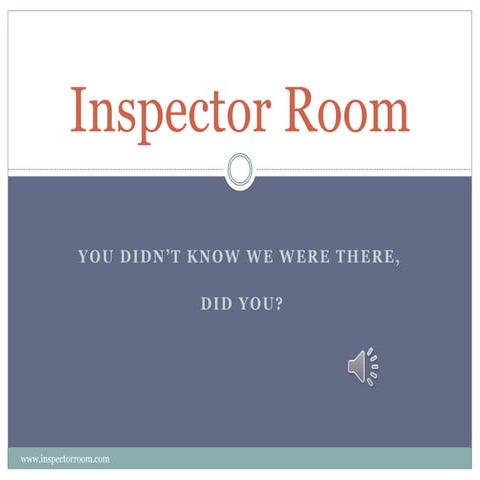 LQA Room Audit with eAuditor Audits & Inspections | PDF