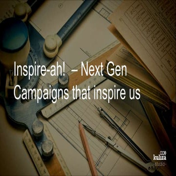Inspir-ah! - Top Global Campaigns that Inspire Us