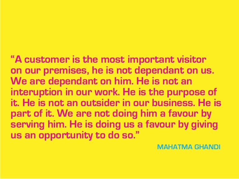 Inspirational Customer Experience Quotes Part Two