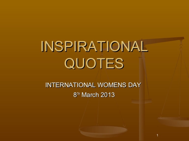 Inspirational quotes