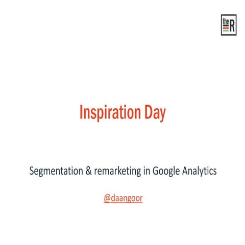 Segmentation in google analytics