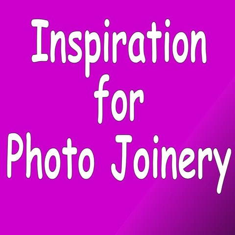 Inspiration for photo joinery K.Brett