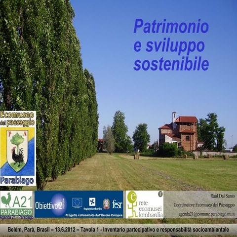 Inspiring future brasil 2012 esempi